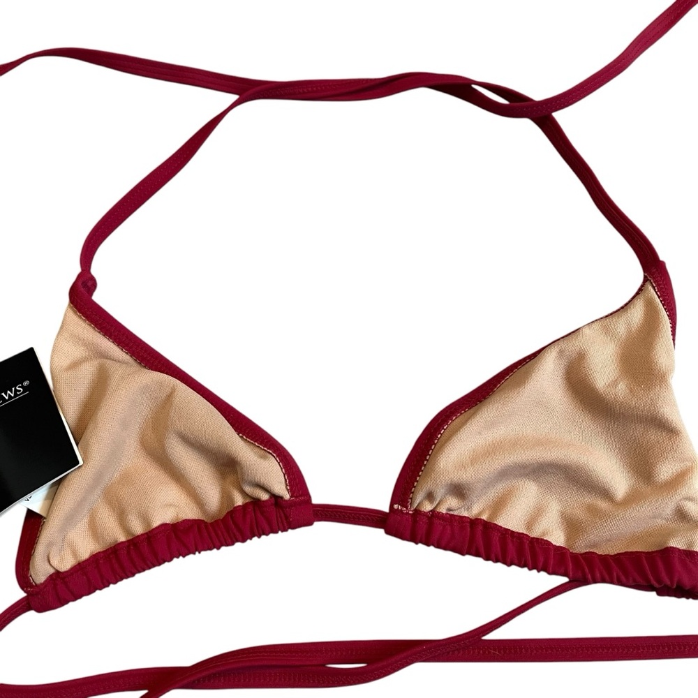 Nwt, Newport News Triangle String Top Bikini Swim… - image 7